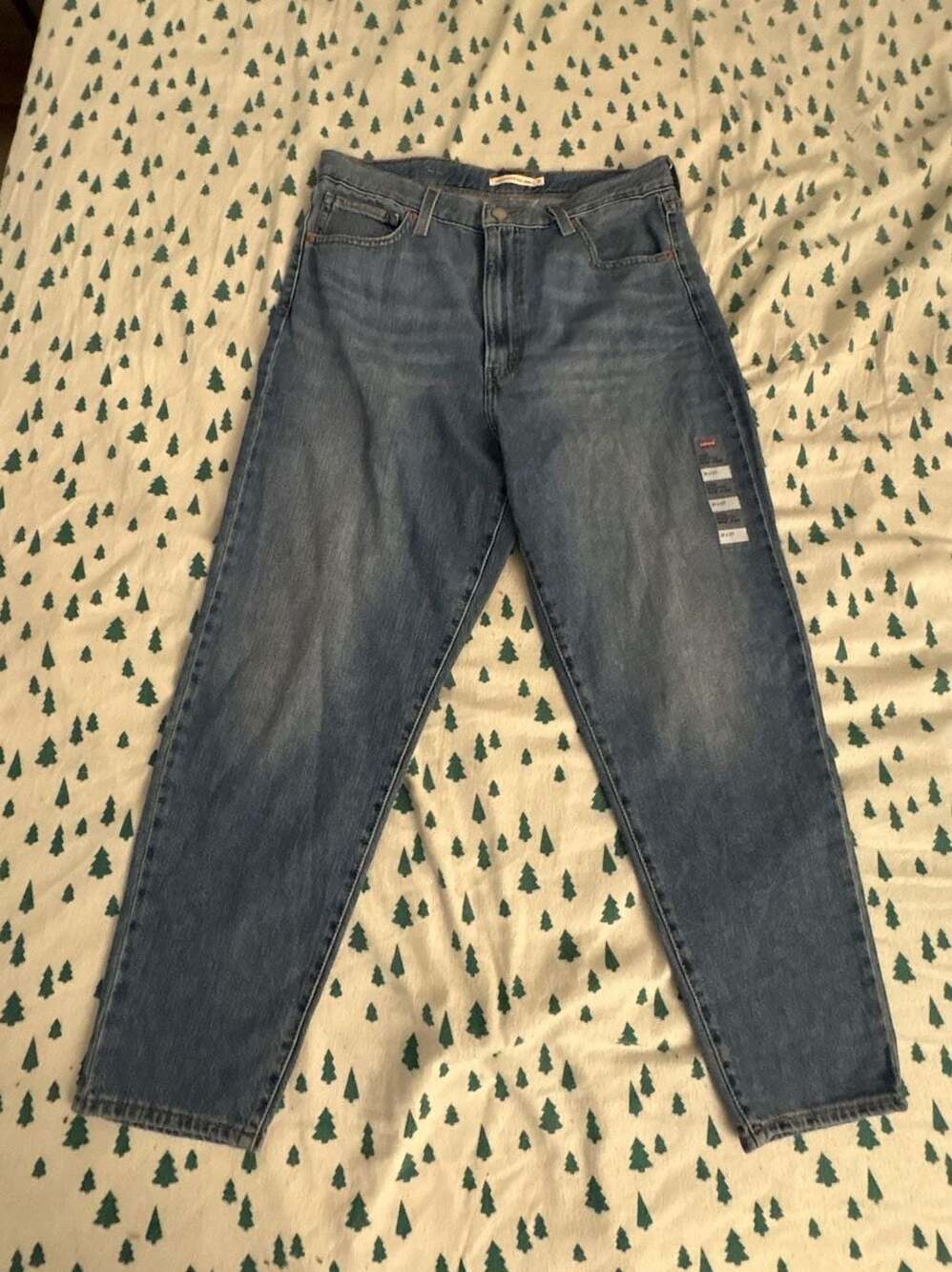 Levi's High Waisted Mom Jeans 31x27